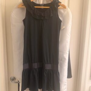 Ralph Lauren Black Ruffled Kids Dress